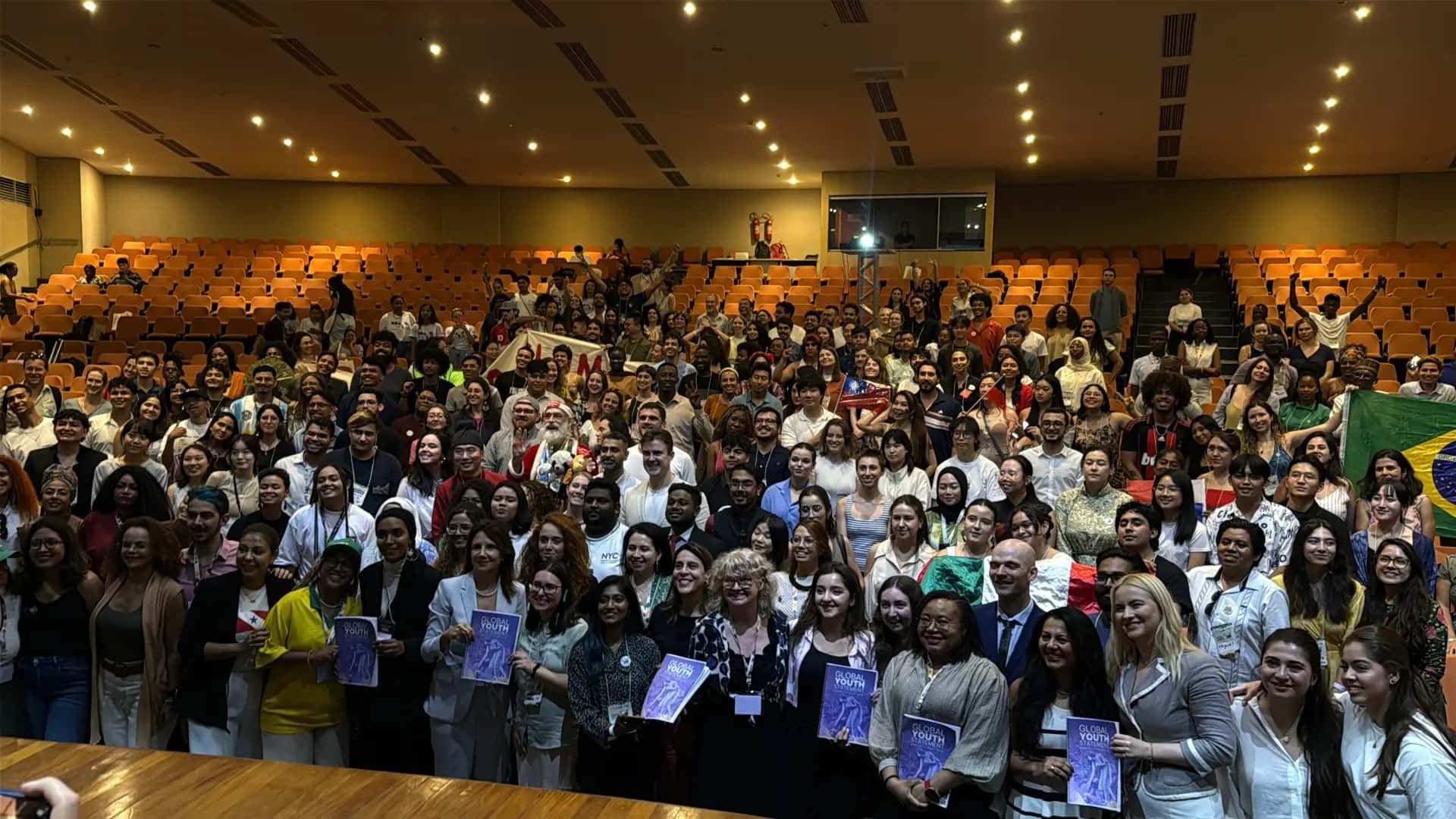 COY participants celebrating a milestone moment