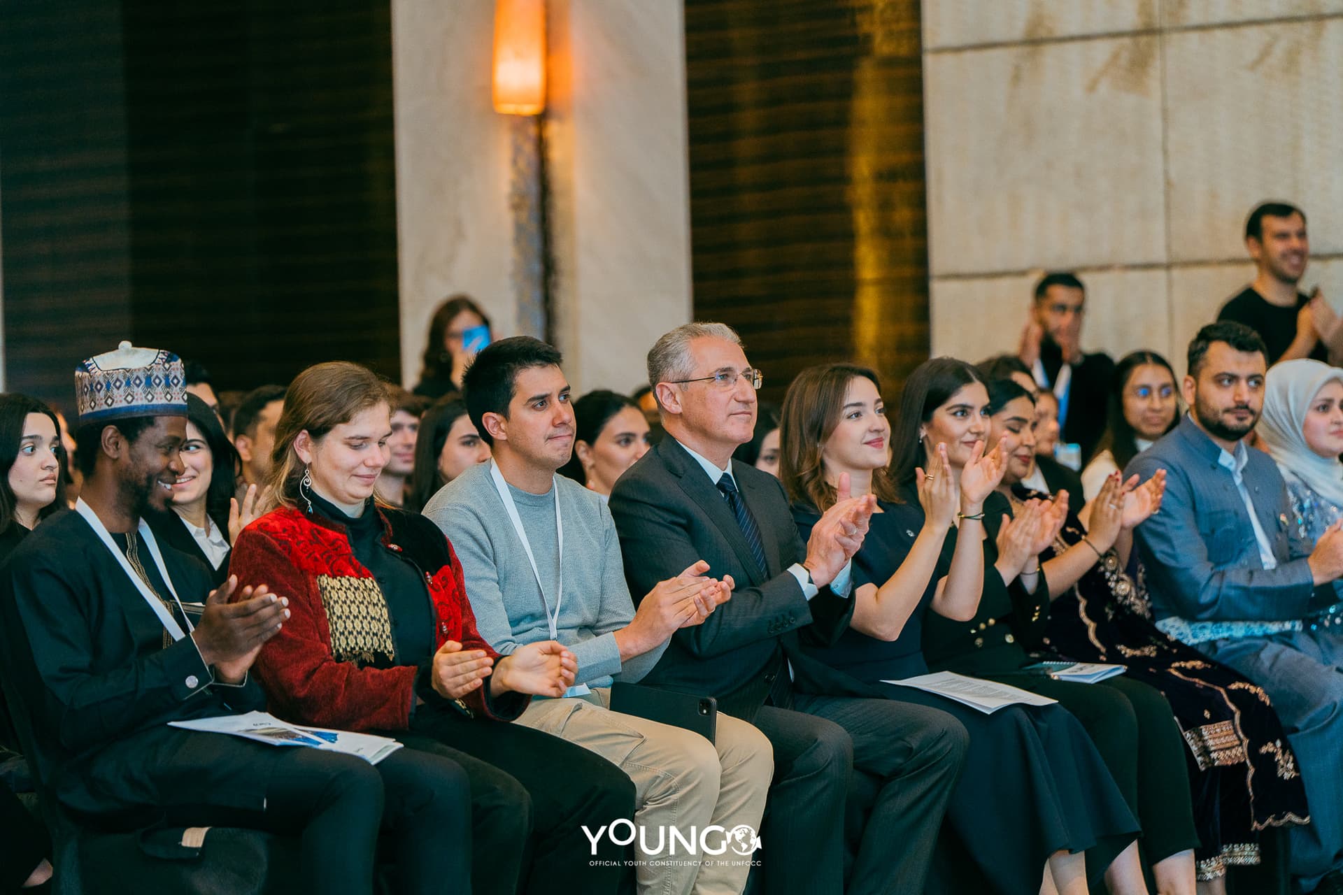 COY 19 group moment at the venue